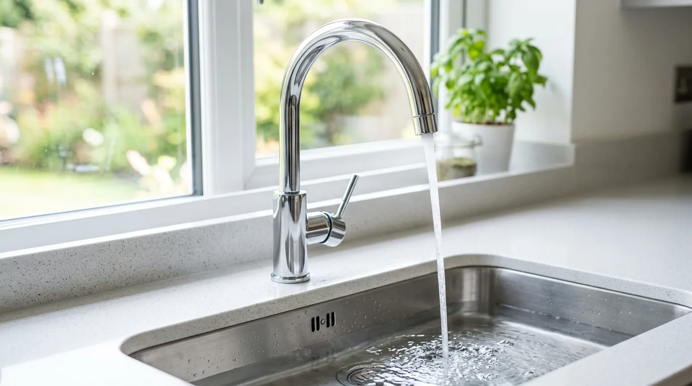 Local Plumbing Master Pros same day plumber fixing a faucet in Flat Rock, IL
